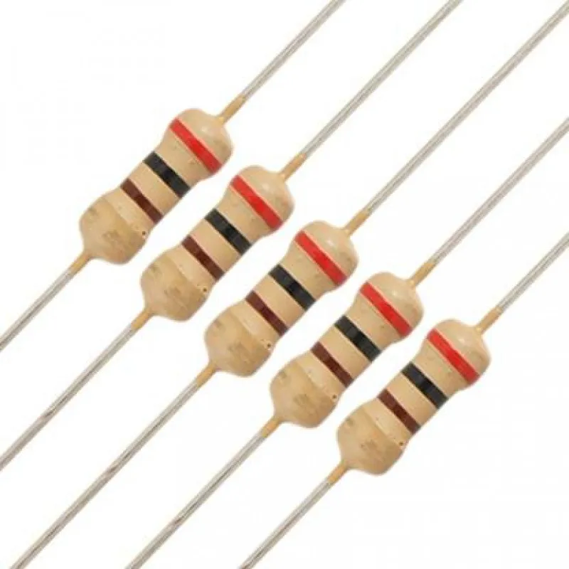 12 ohm Resistor - 1/4 Watt - 5 Pieces Pack