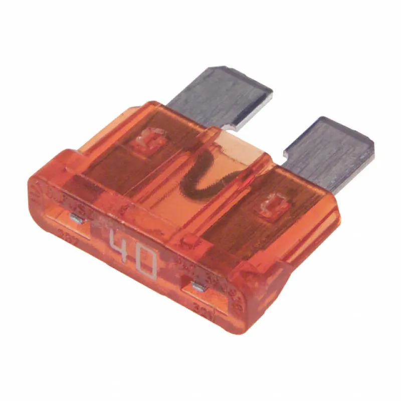 40 Amp Car Blade Fuse - 2 Pieces Pack