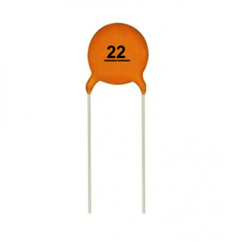 22pF 50V Ceramic Capacitor - 5 Pieces pack