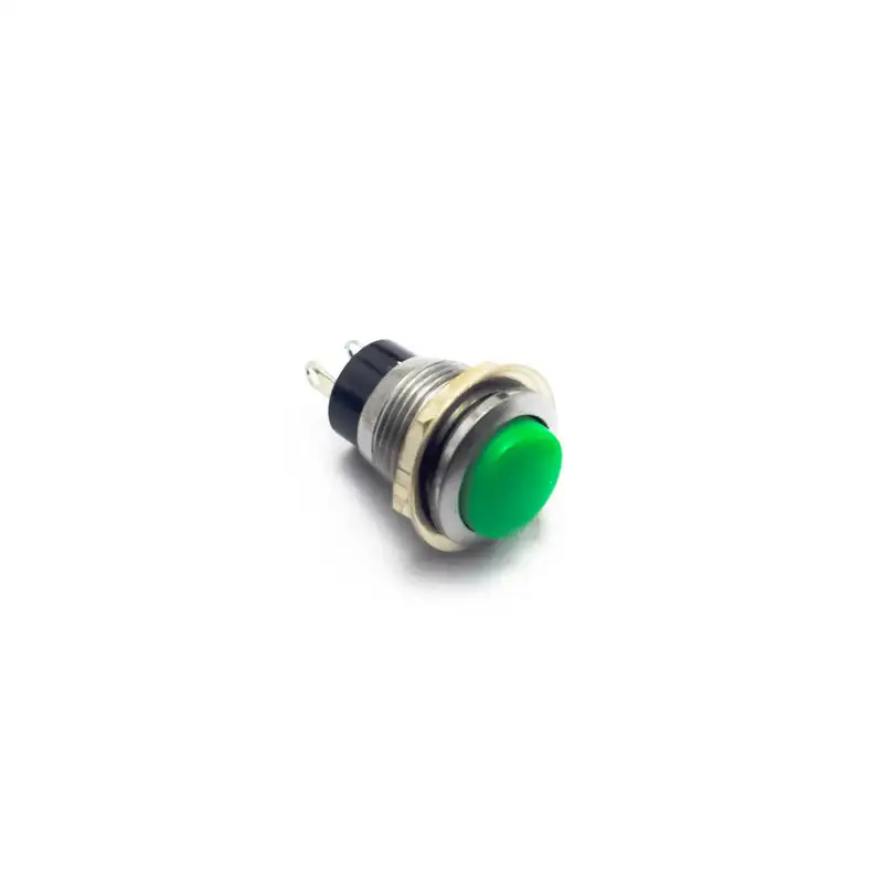 R13-502MB 1.5A 250V Push Button Green