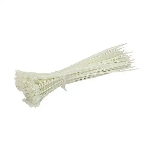 450mm x 3.6mm Nylon Zip Tie (White)