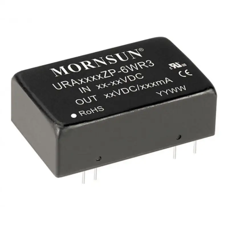 URA2412ZP-6WR3 Mornsun 24V to Â±12V DC-DC Converter 6W Power Supply Module - DIP Package