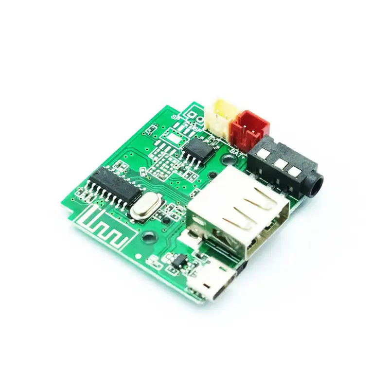 5V Audio Bluetooth Kit (Amplifier, FM, USB, AUX, Card, Wireless HI-FI, Mic, & Audio Player Decoder Bluetooth Module - 5W)