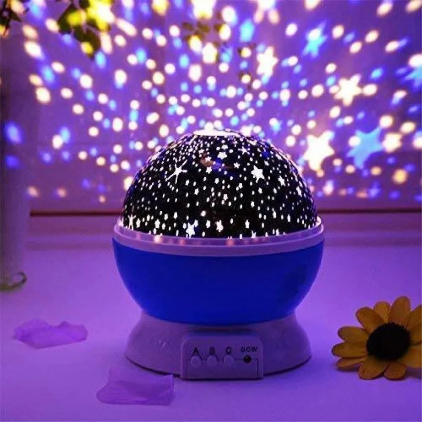 Star Maker Rotating 360 Degree Moon Night Light Lamp Projector Night Lamp