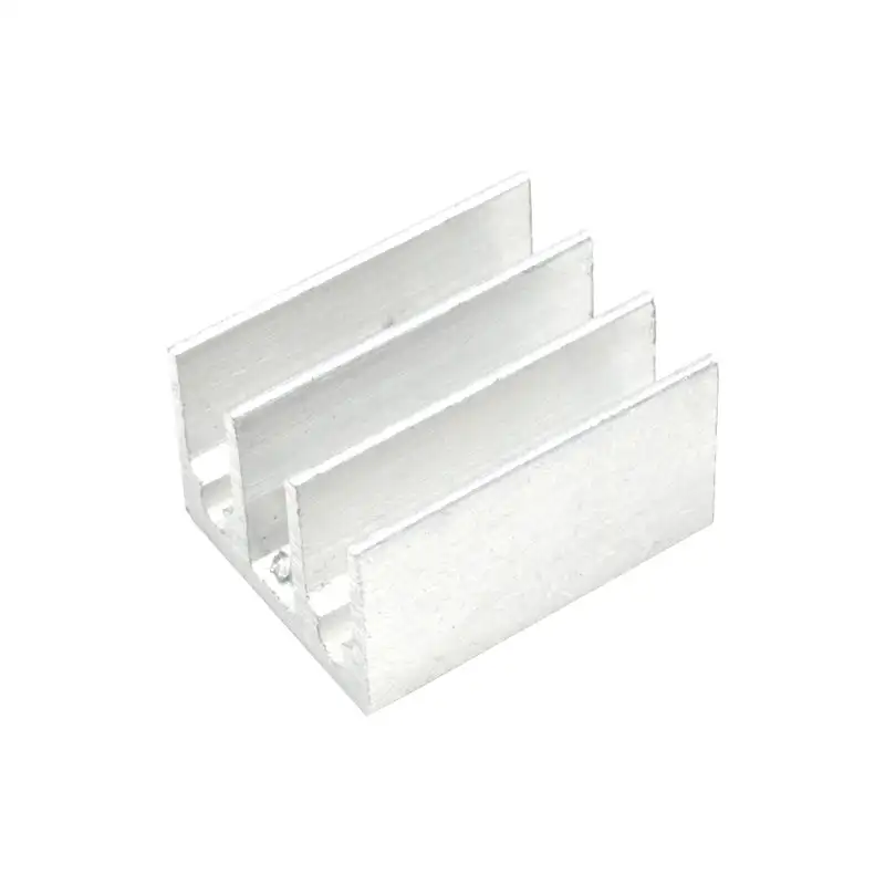 DE-2 Flatback Extruded Aluminium Heat Sink 15.7 x 11.8 x 20mm