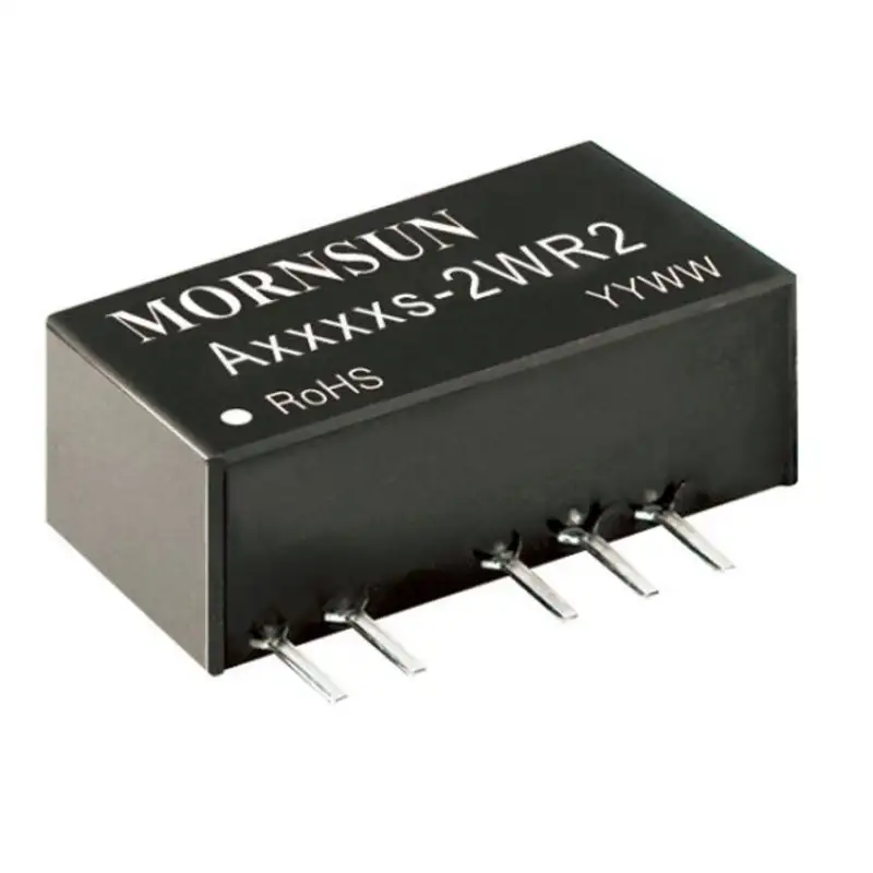 A0515S-2WR2 Mornsun 5V to Â±15V DC-DC Converter 2W Power Supply Module - Miniature SIP Package