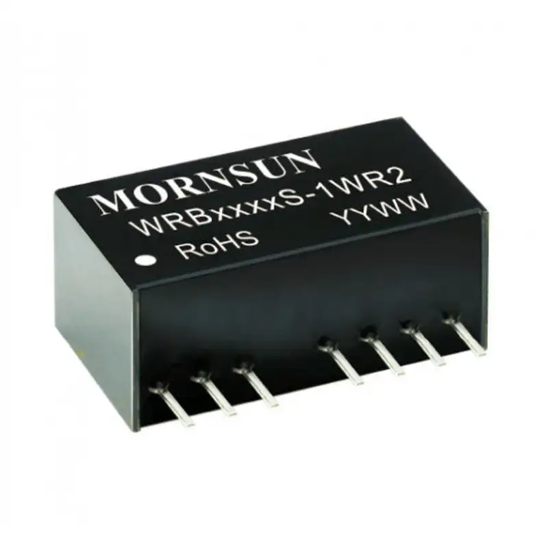 WRB1212S-1WR2 Mornsun 12V to 12V DC-DC Converter 1W Power Supply Module - Ultra Compact SIP Package