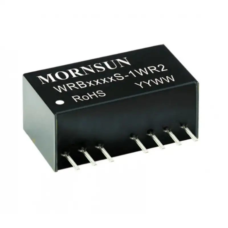 WRB2424S-1WR2 Mornsun 24V to 24V DC-DC Converter 1W Power Supply Module - Ultra Compact SIP Package