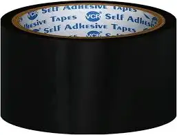 48mm Polyester adhesive tape Black color (50 meter)