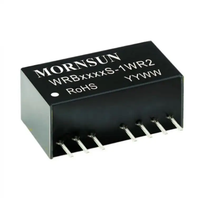 WRB0524S-1WR2 Mornsun 5V to 24V DC-DC Converter 1W Power Supply Module - Ultra Compact SIP Package