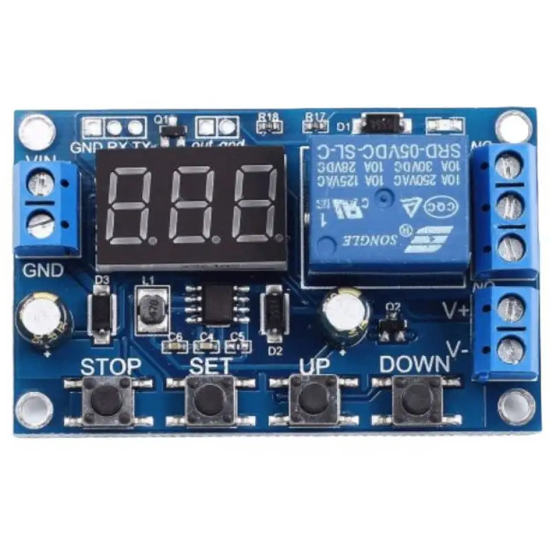 XY-DJ DC 6-40V LED Battery Charger Discharger Board Under Over Voltage Protection Module