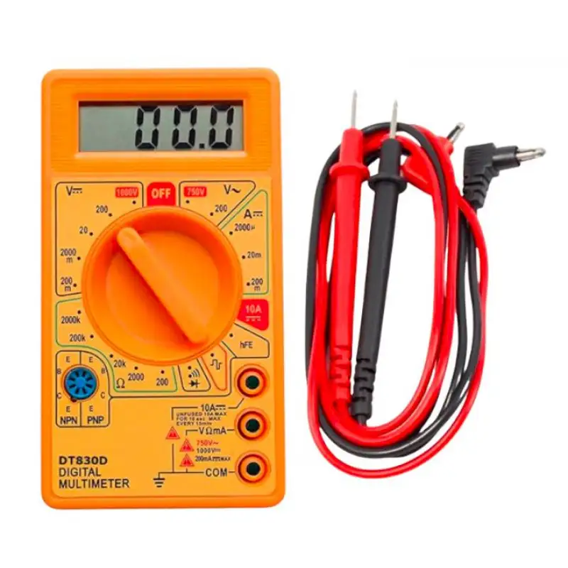 DT830D - 1000V DC/750V AC Digital Multimeter