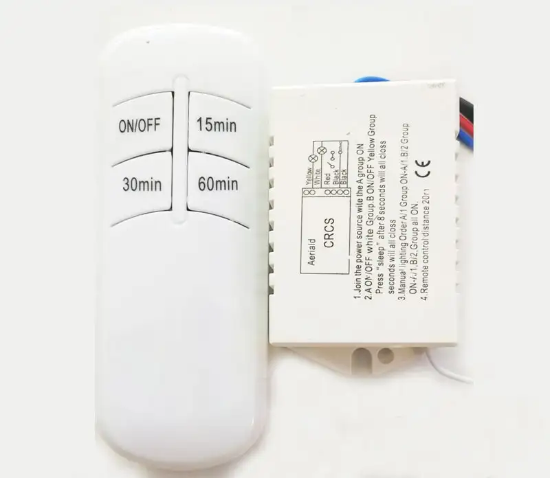 Single Channel AC Timer Remote Control Switch