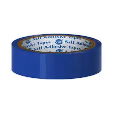 24mm Polyester adhesive tape Blue color (50 meter)