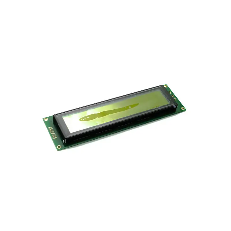 40x4 LCD Screen with Green Yellow Backlight