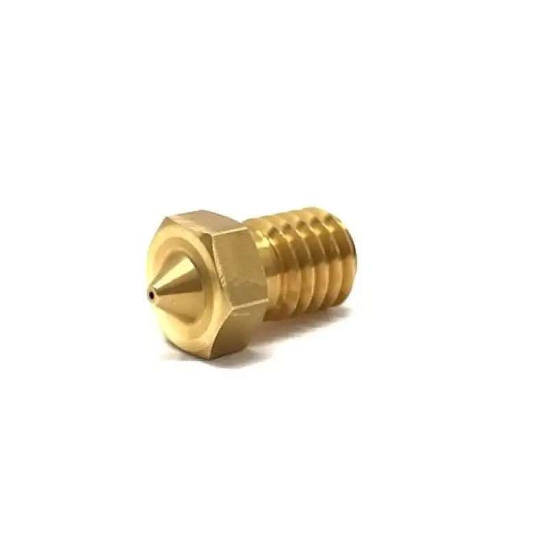 M6 Thread Brass Nozzle V5 V6 UM Compatible - 3mm x 0.3mm (for 3D printer)