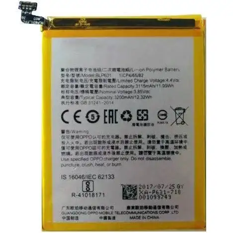 OPPO BLP631 3200mAH Lithium-ion battery