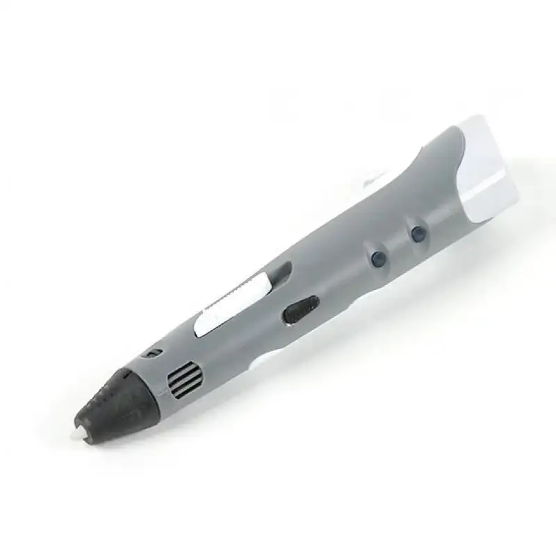 3D Printing Pen with Filament and Power Adapter - Grey color