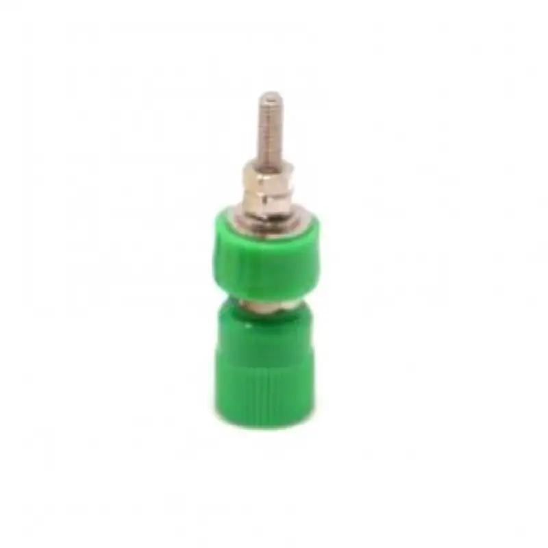 Green S4828 Brass Banana Jack Socket M4 24A 30-60V