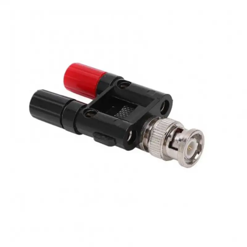 Q9 BNC Banana To Two Dual 4mm Banana Male Female Jack Coaxial Connector