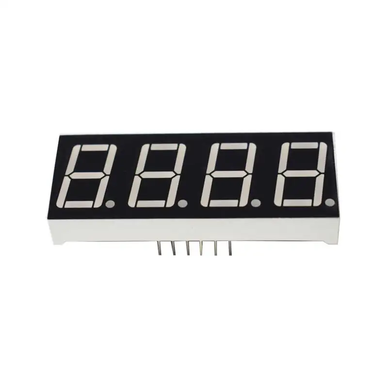 4 Digit Seven Segment Display- Green (Common Anode)