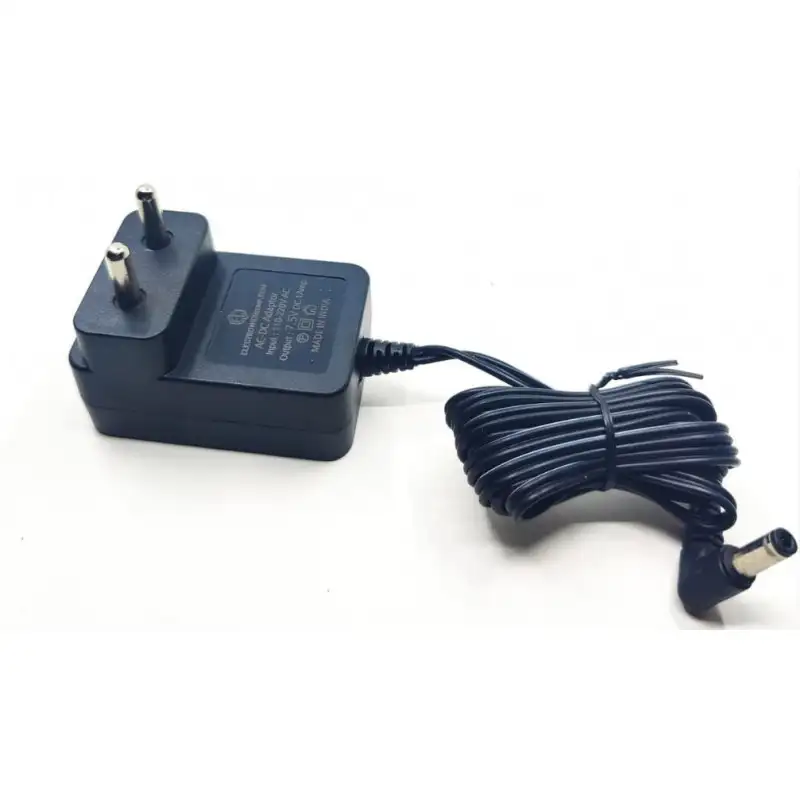 ECA-7.5W-7.5 ElectronicsComp 7.5V 1A 7.5W DC Power Supply Adapter (High Quality Made in India Adapter with 1 Year Warranty)