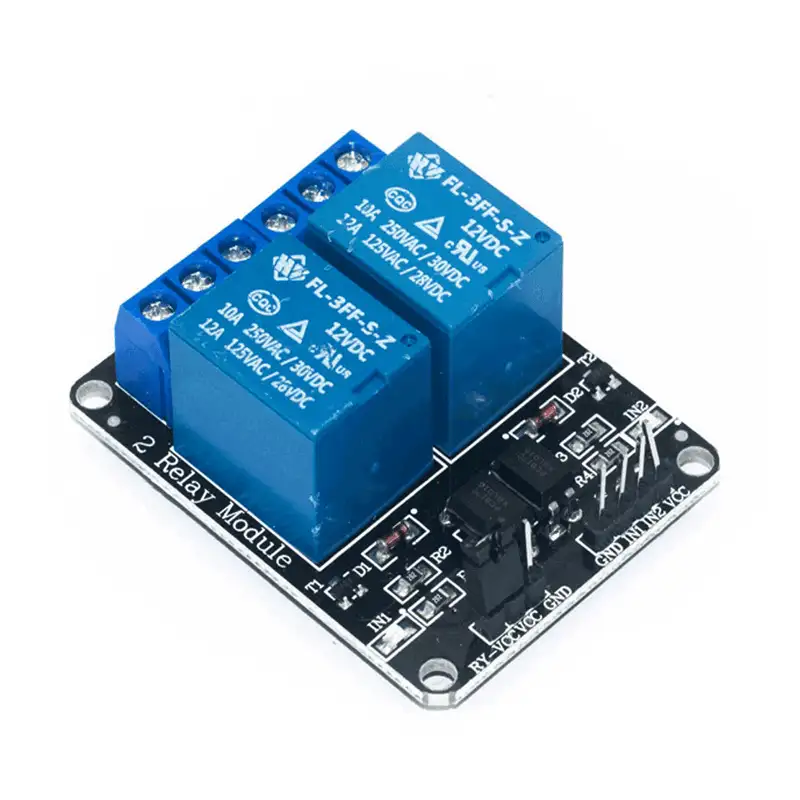 2 Channel 12V Relay Module with Optocoupler