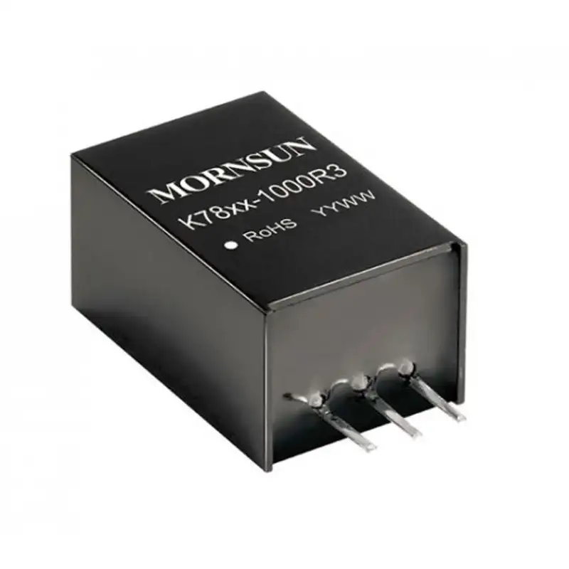 K7812-1000R3 Mornsun +12V/-12V Output DC-DC Converter 1W Power Supply Module - SIP Package