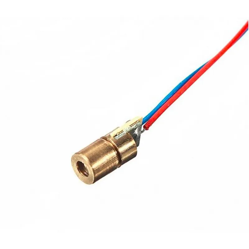 Laser Diode - Red - 650nm - 5V - 6mm - 50mW