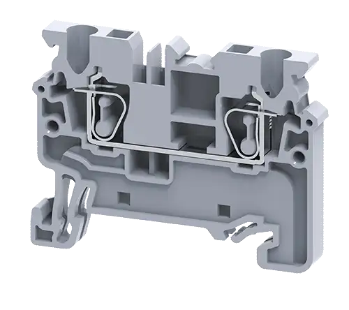 Connectwell CX2.5 2.5 sq. mm Spring Clamp Feed Through Terminal Blocks