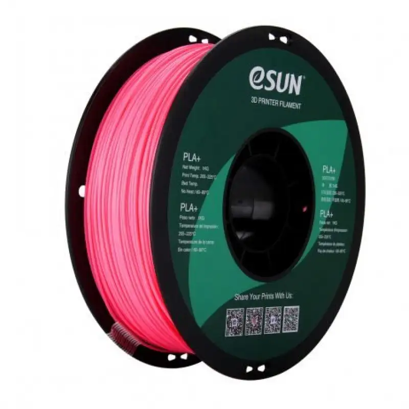 eSun PLA+ 1.75mm 3D Printing Filament 1kg-Pink