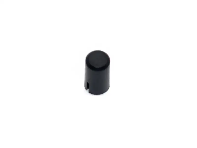 6mm Black Cylindrical Cap/Nob for Tactile Push Button