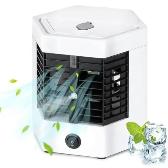 USB Mini Air Conditioner Portable Personal Space Cooling Fan Air Cooler USB Mini Air