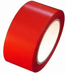 48mm PVC tape fine quality Red color-25 Meter