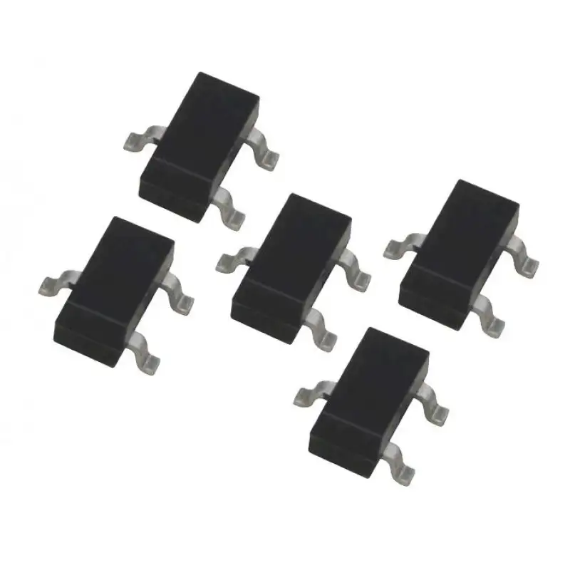 MMBT5551 - (SMD SOT-23 Package) - NPN High Voltage Transistor - 5 Pieces Pack