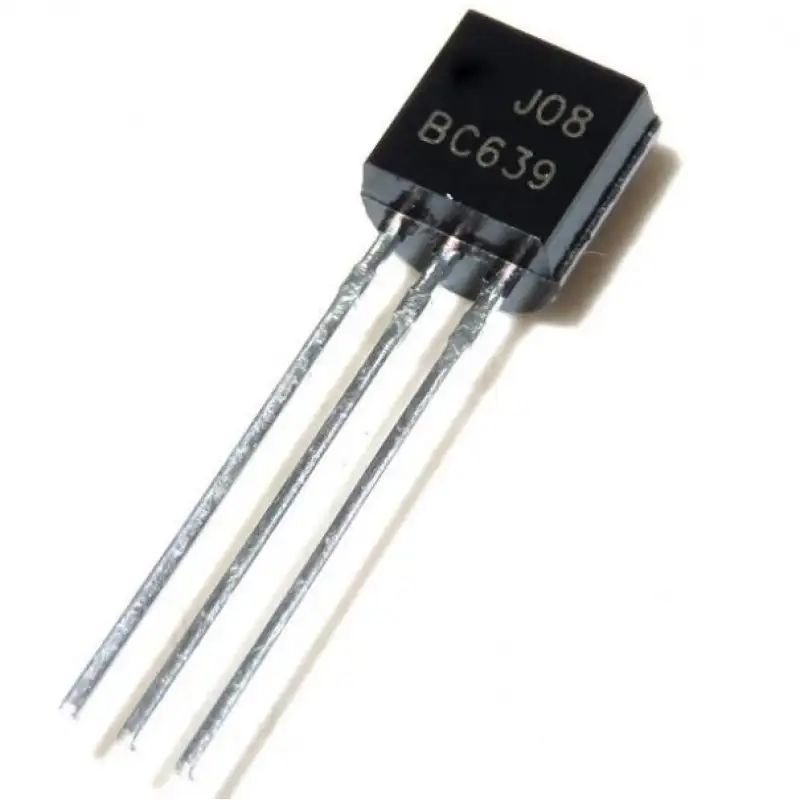 BC639 NPN High Current Transistor 80V 1A TO-92 Package