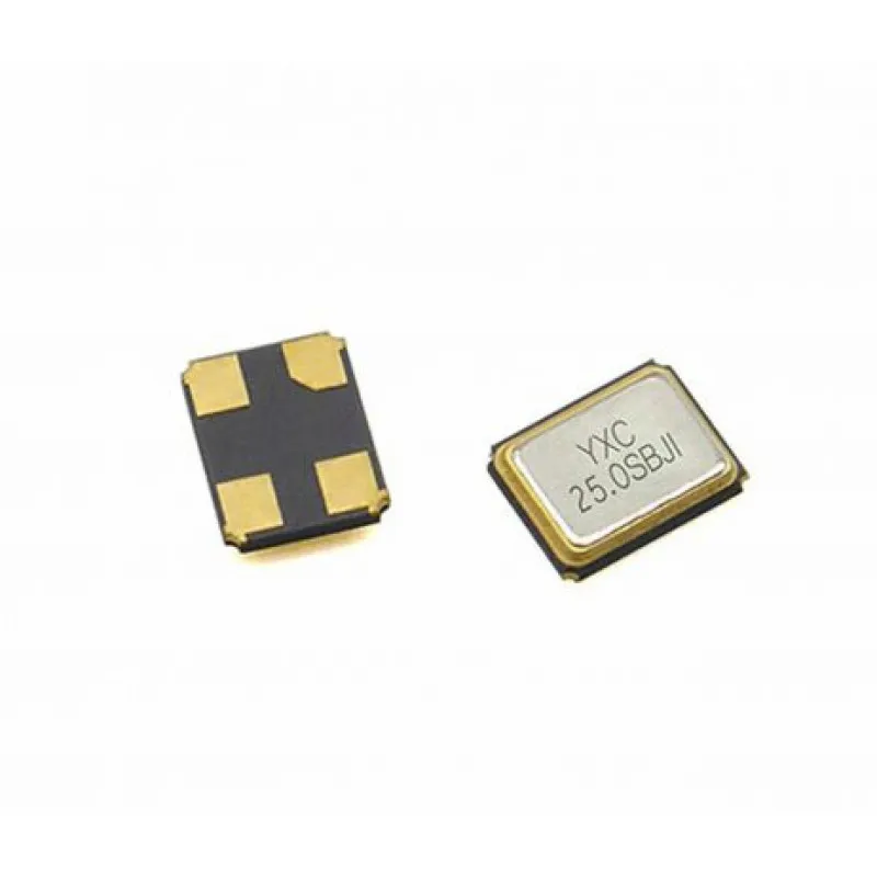 YSX321SL 25MHZ 10PF 10PPM 4pins SMD/SMT Metal Surface Quartz Crystal