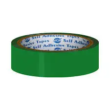 24mm Polyester adhesive tape Green color (50 meter)