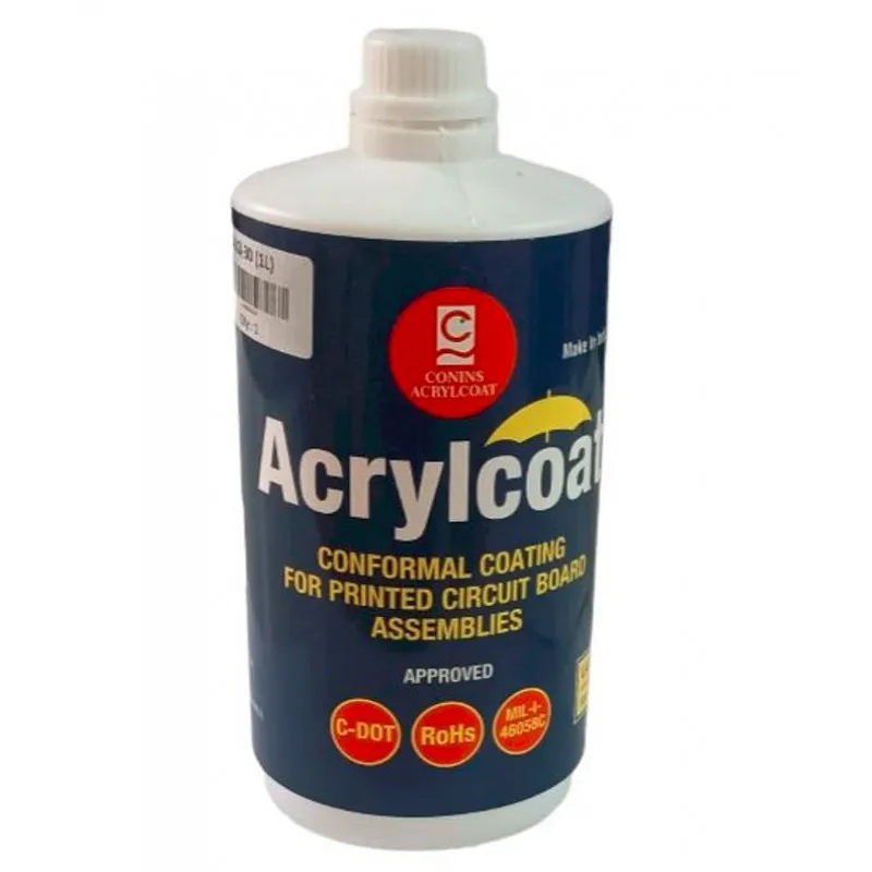 Acrylcoat ALQ-30 Conformal Coating for PCB Assemblies Solderable - 1 Litre