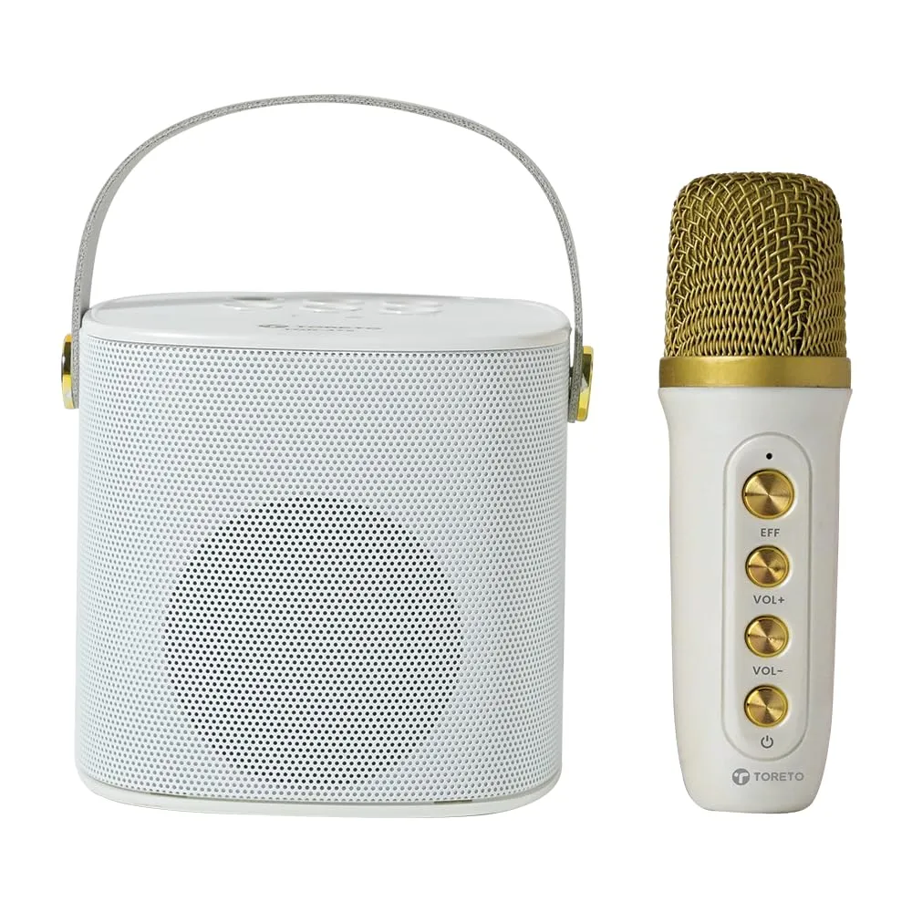 Jukebox Wireless Bluetooth Speaker 10W with Wireless Karaoke MIc IVoice Changing Feature