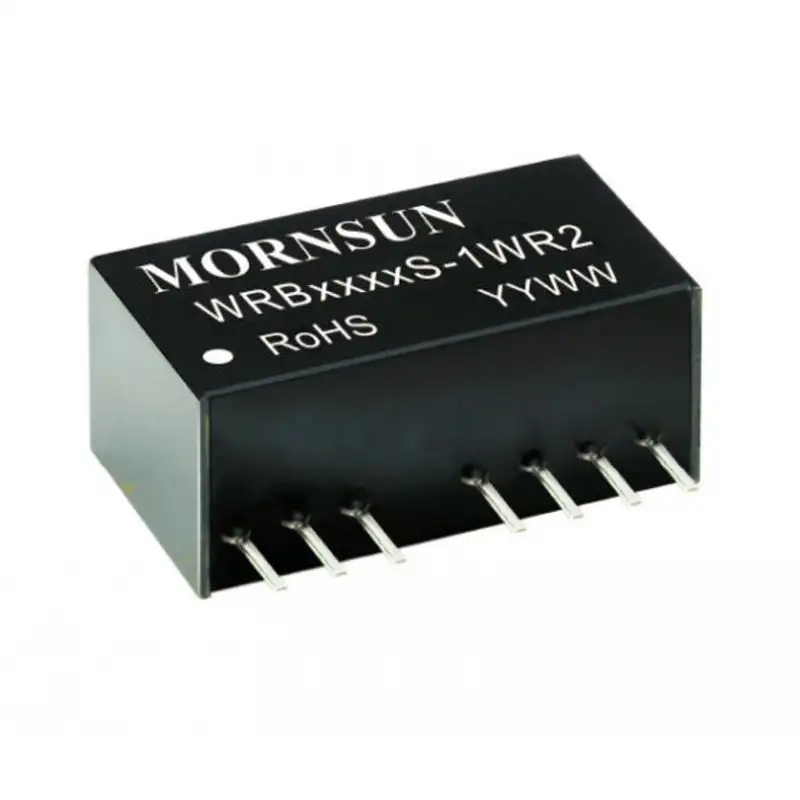 WRB1215S-1WR2 Mornsun 12V to 15V DC-DC Converter 1W Power Supply Module - Ultra Compact SIP Package