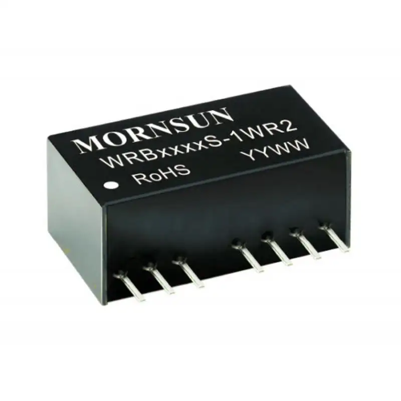 WRB1224S-1WR2 Mornsun 12V to 24V DC-DC Converter 1W Power Supply Module - Ultra Compact SIP Package