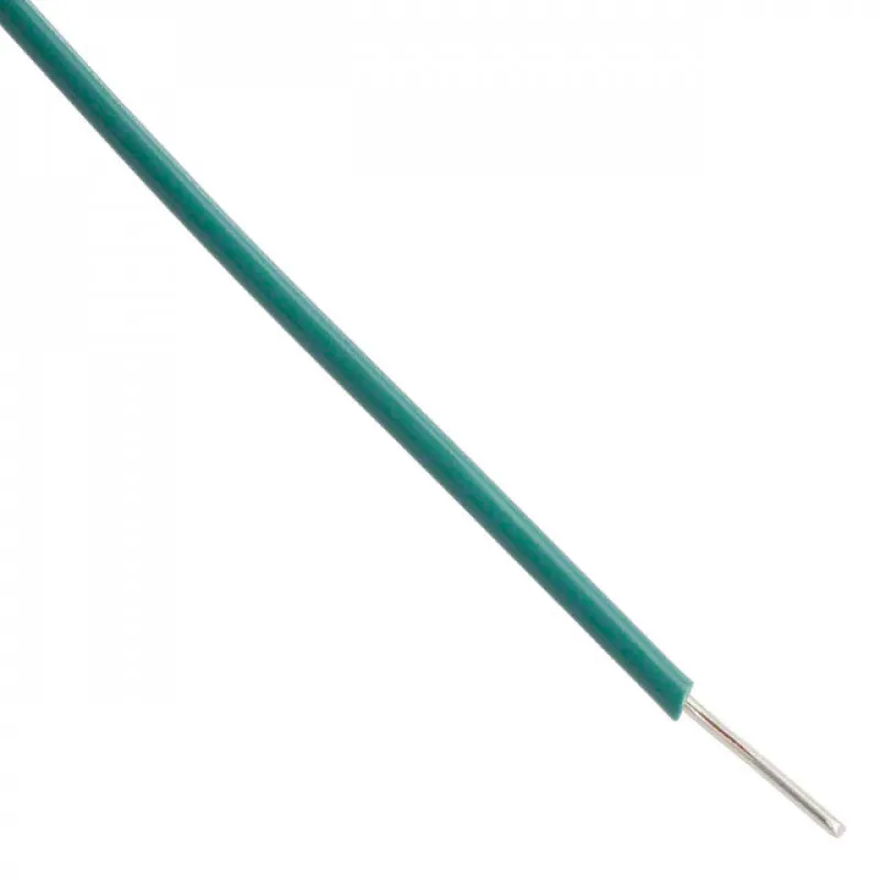 Single Strand Hookup Wire - 25AWG (Gauge) - Green - 5 metre