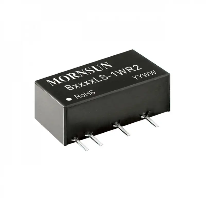 B1212LS-1WR2 Mornsun 12V to 12V DC-DC Converter 1W Power Supply Module - Ultra Compact SIP Package