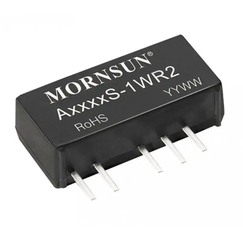 A2424S-1WR2 Mornsun 24V to Â±24V DC-DC Converter 1W Power Supply Module - Ultra Compact SIP Package