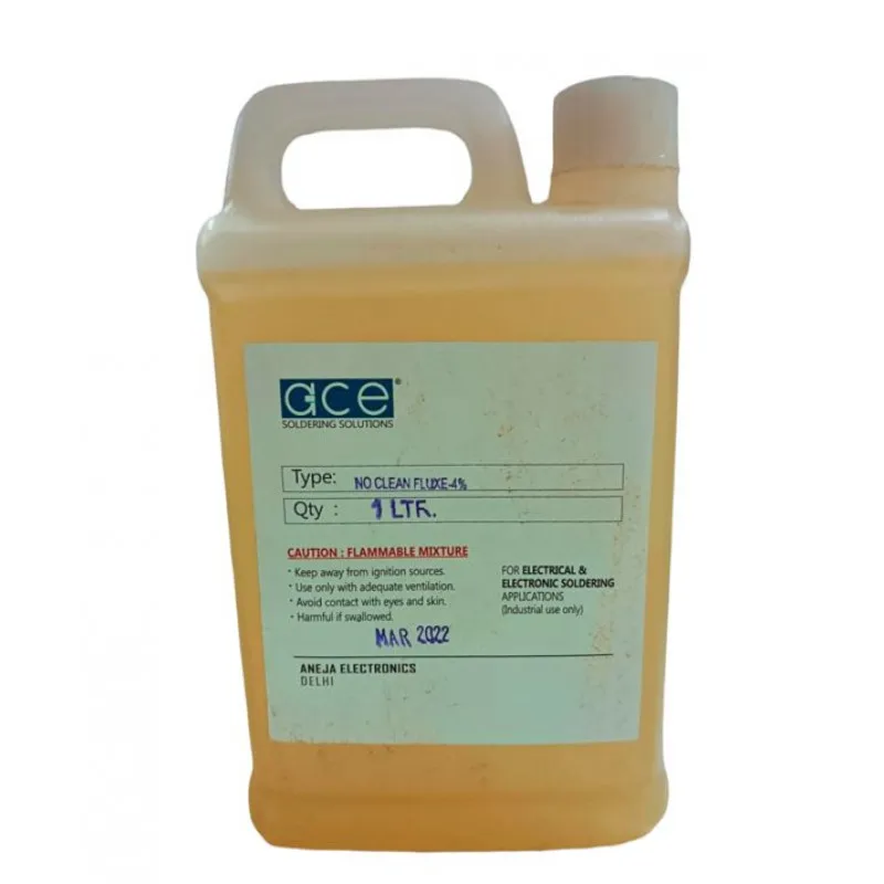 ACE 1 Litre 4% No Clean Soldering Liquid Flux