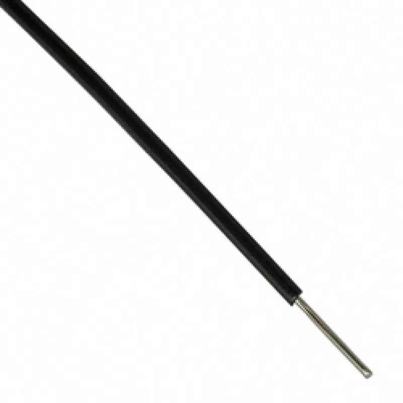 Single Strand Hookup Wire - 22AWG (Gauge) - Black - 5 metre