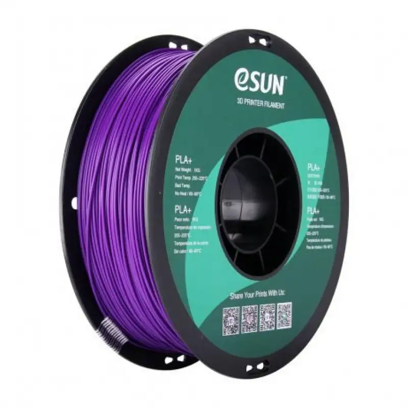 eSun PLA+ 1.75mm 3D Printing Filament 1kg-Purple