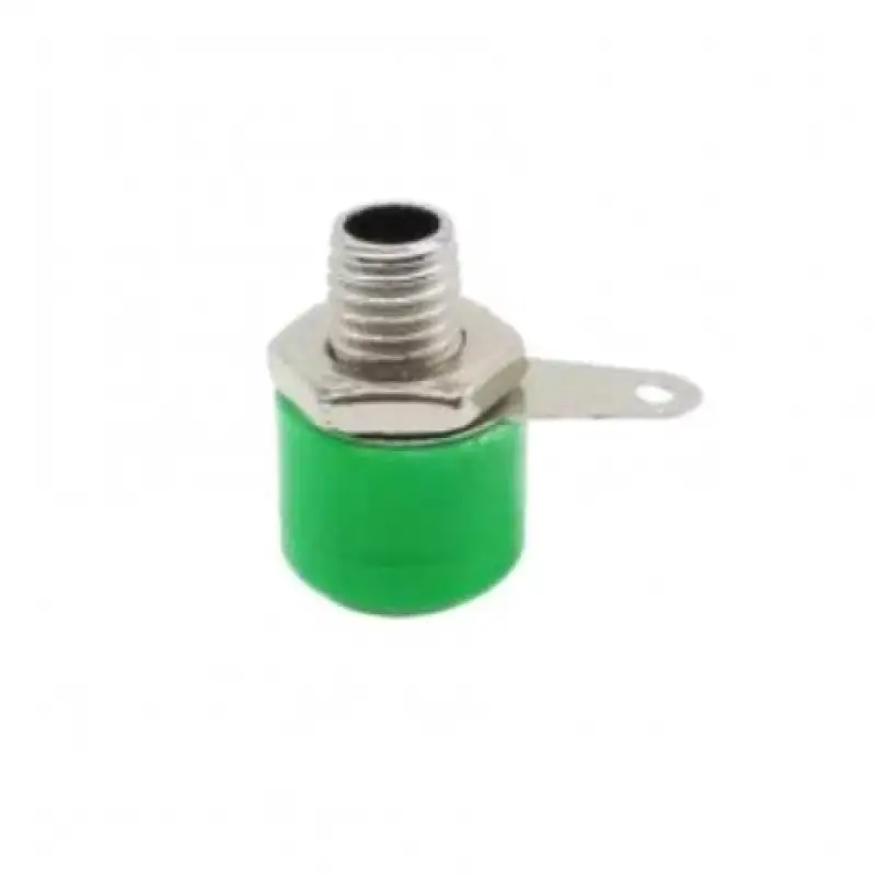 Green 4mm Banana Socket 312 Panel Socket