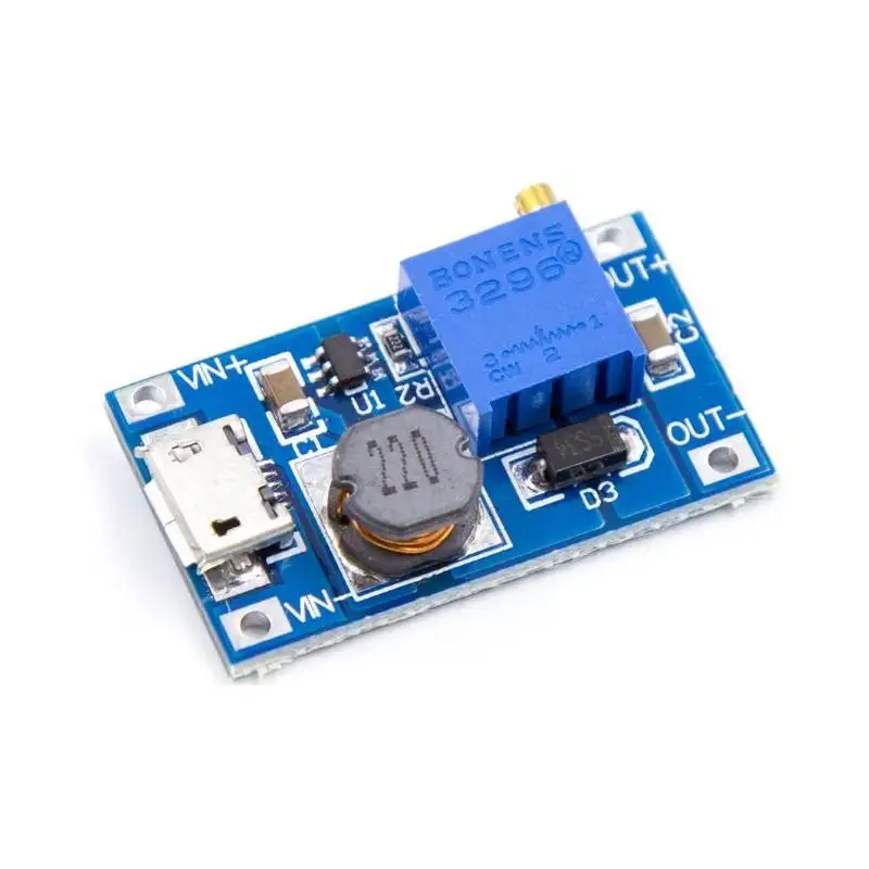 XY-016 2A DC-DC Step Up 5V 9V 12V 28V Power Module with Micro USB